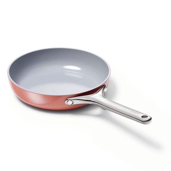 Caraway Home 10.5" Non-Stick Ceramic Fry Pan | Used | Perracotta (light pink) - Picture 1 of 12